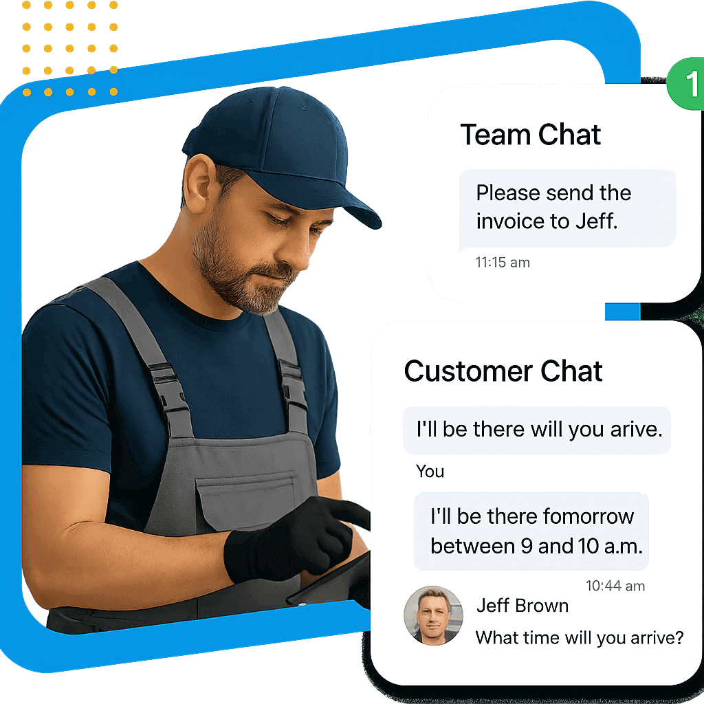 DreamzFSM In-App Chat Software