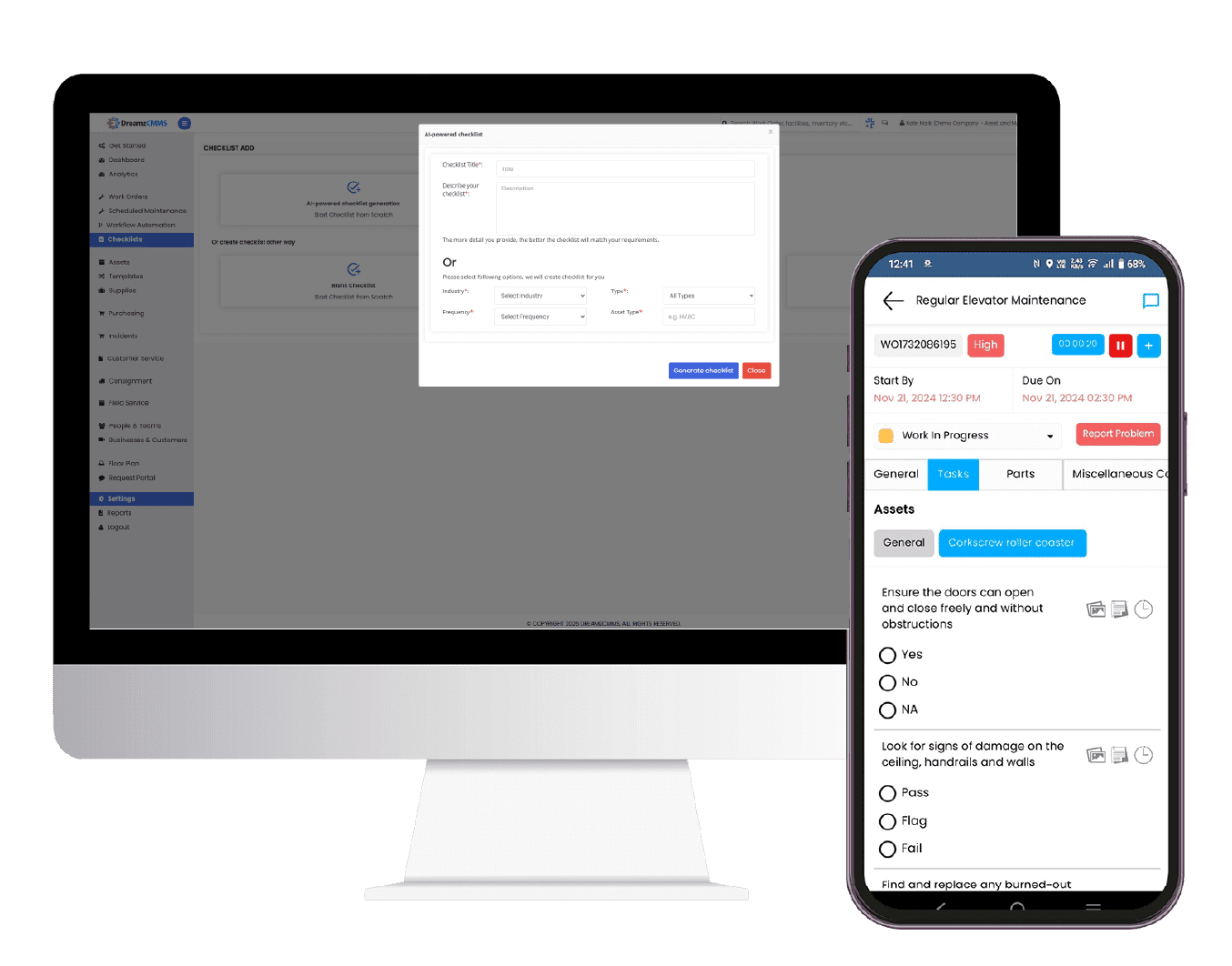 AI-powered Checklist for Compliance