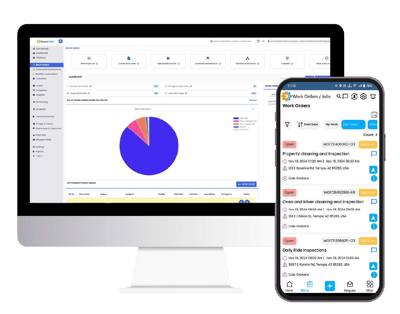 Automated Work Order Management