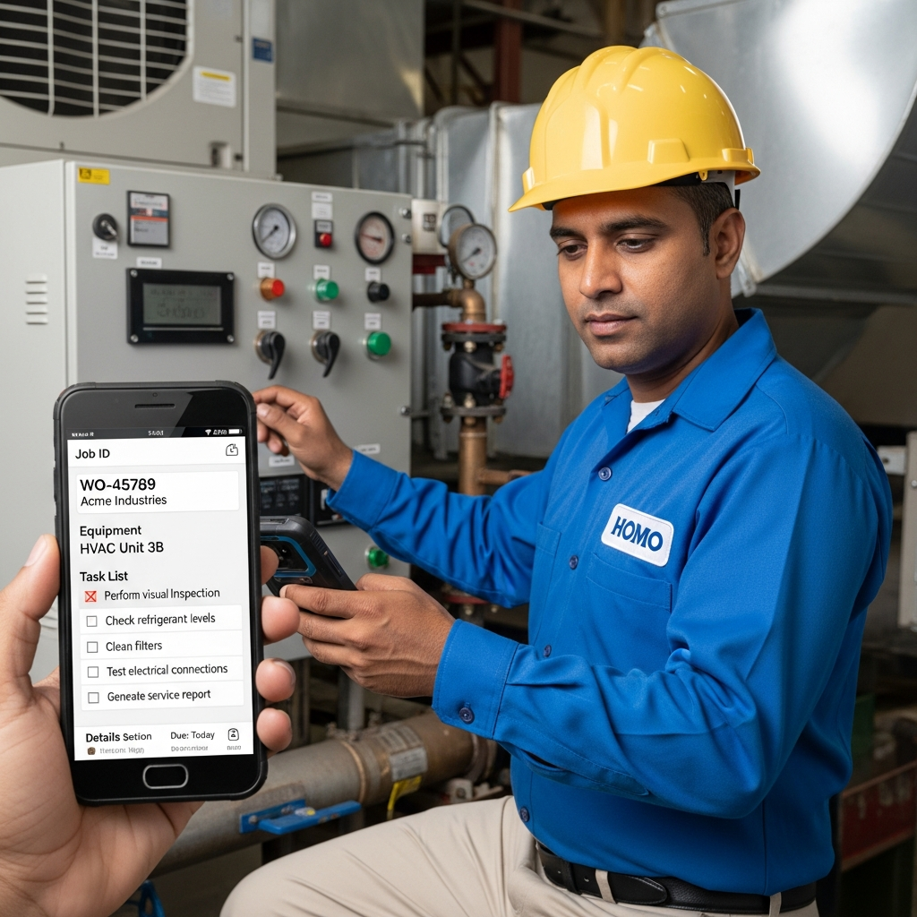 Mobile App for Technicians