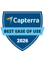 Capterra Best ease of use-2025