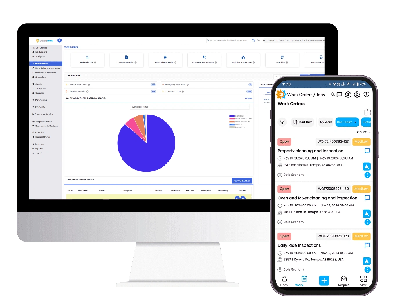 Automated Work Order Management