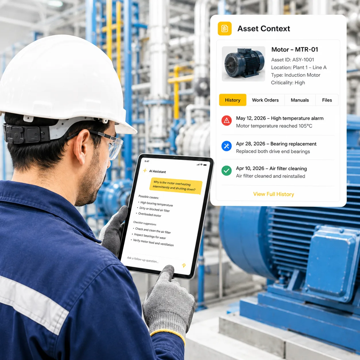 Technicians Find Maintenance